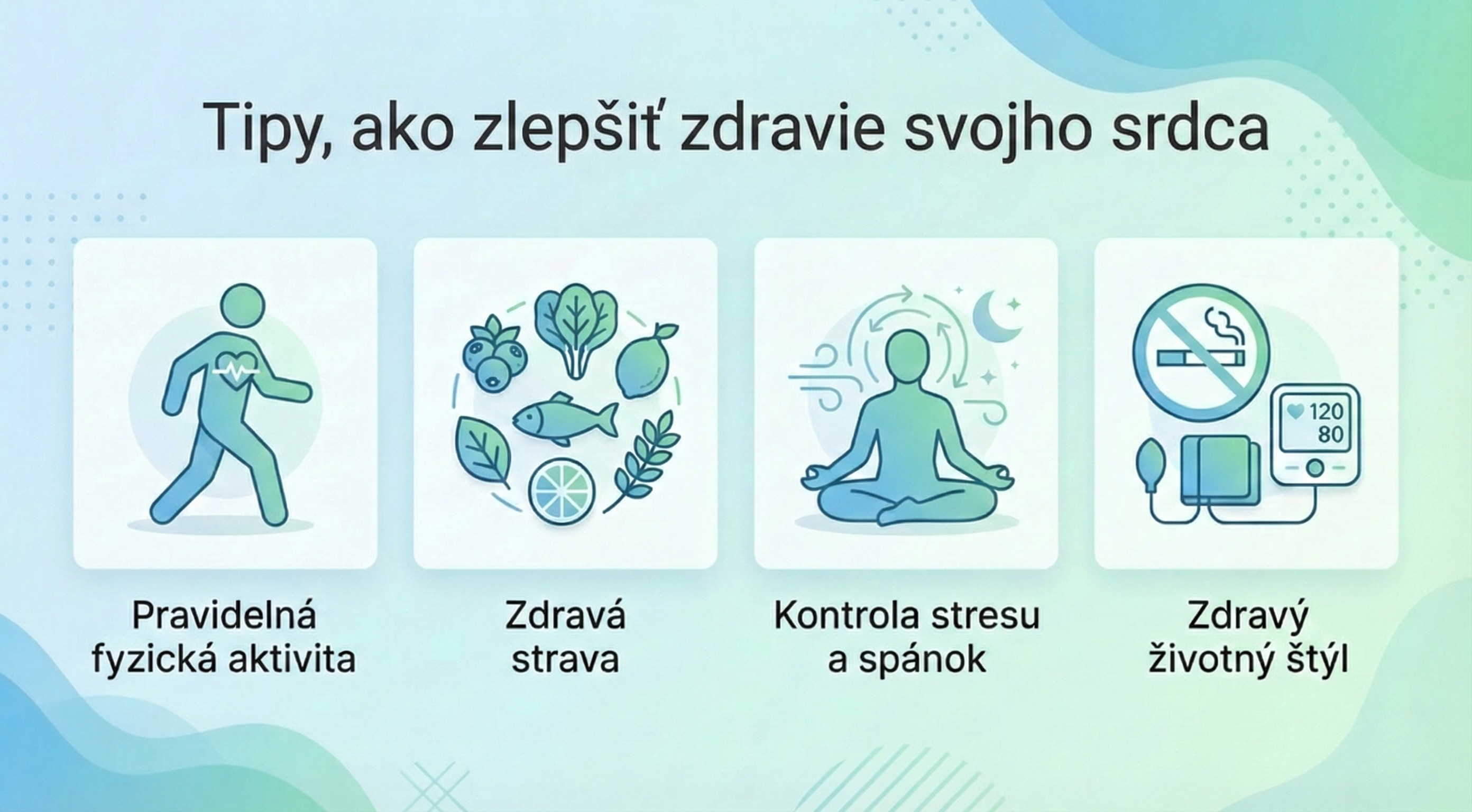 tipy pre zdravé srdce