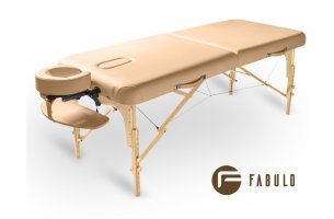 Masážny stôl drevený Fabulo GURU Set