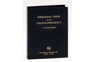 Kniha na vyšetrenie farebného videnia - Typ Ishihara