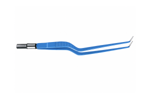 Bipolárna pinzeta Bayonet zahnuté 17.8 cm