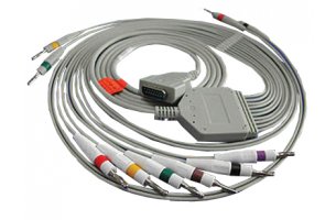 Kábel na pripojenie pacienta k EKG, univerzálny