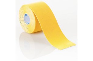 Kineziologický tejp BB Tape 5 cm x 5 m Žltá