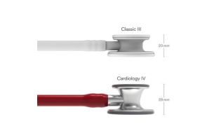 Littmann Cardiology IV - Hadička Vínovočervená, Hlavica Klasická 6184
